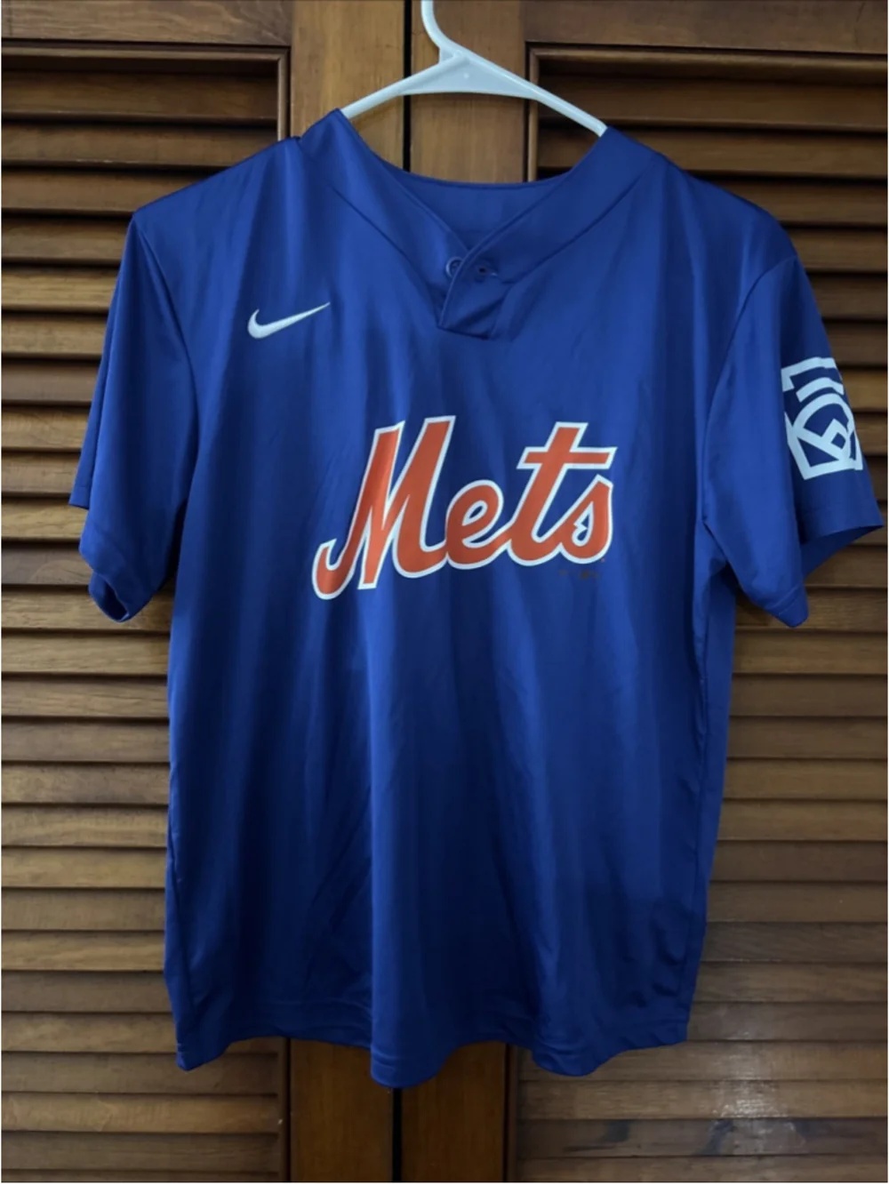 New York Mets #12 Nike Little League T-Shirt jersey Size Youth Large